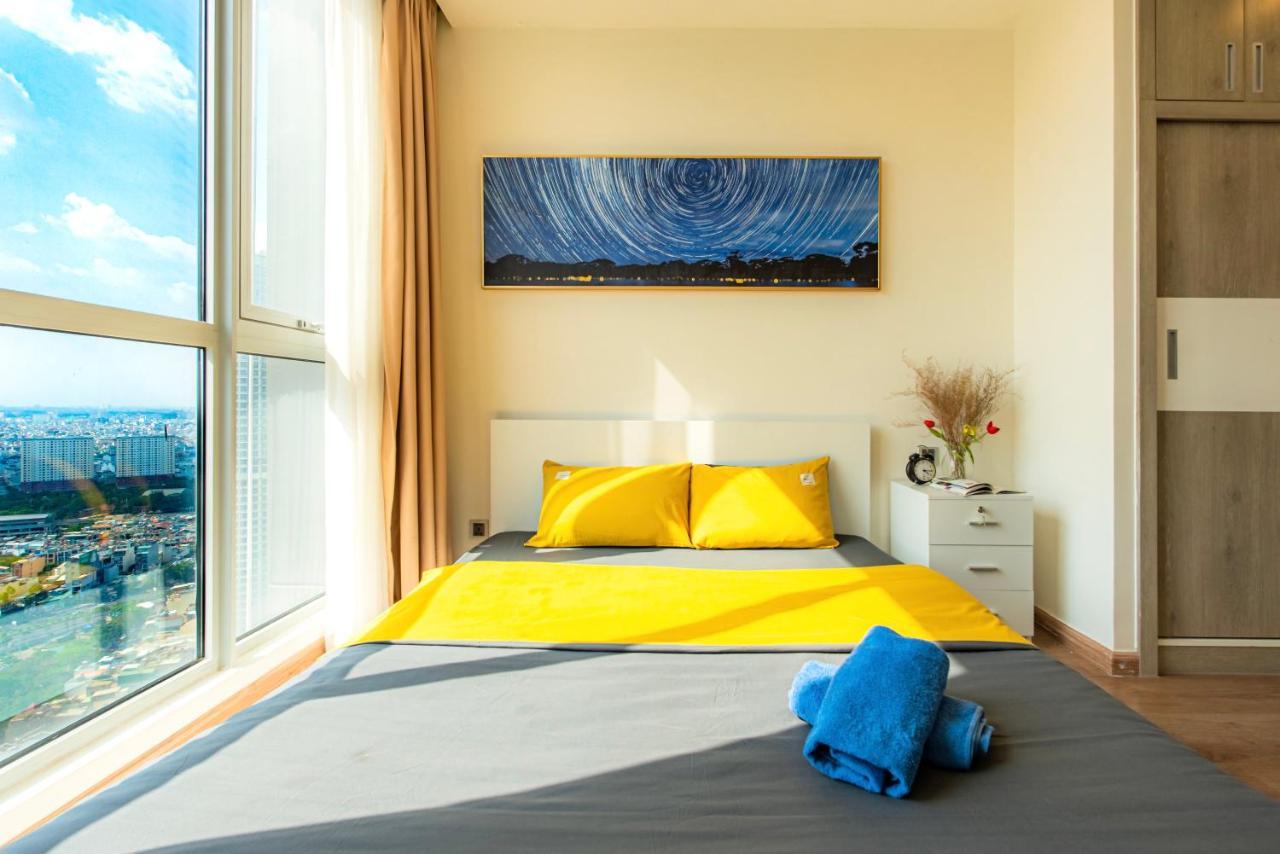 הו צ'י מין סיטי Mott Haven Apart - Vinhomes Central Park, Landmark 81 Area & Ice Rink מראה חיצוני תמונה