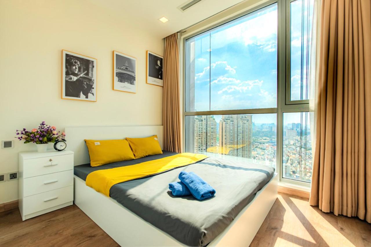 הו צ'י מין סיטי Mott Haven Apart - Vinhomes Central Park, Landmark 81 Area & Ice Rink מראה חיצוני תמונה