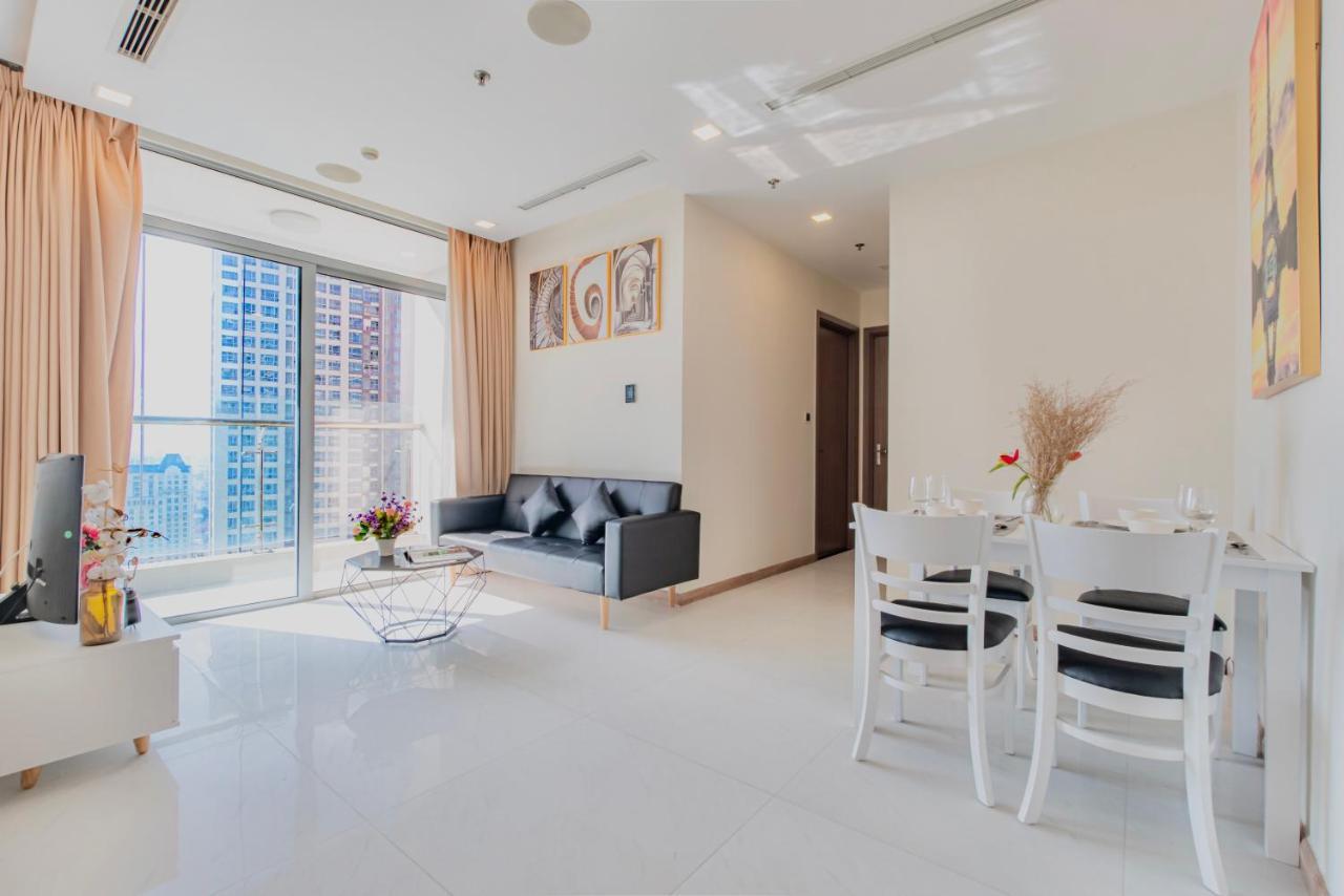 הו צ'י מין סיטי Mott Haven Apart - Vinhomes Central Park, Landmark 81 Area & Ice Rink מראה חיצוני תמונה