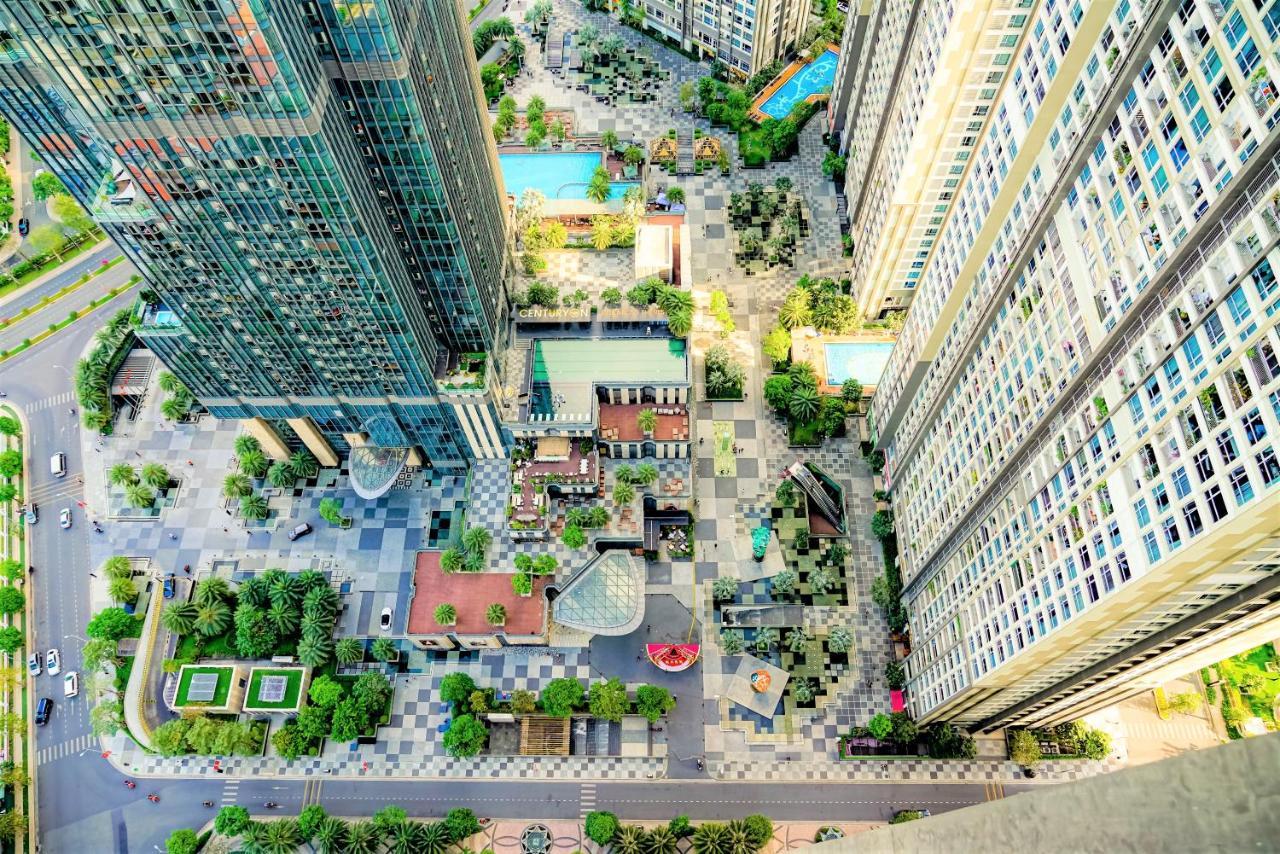 הו צ'י מין סיטי Mott Haven Apart - Vinhomes Central Park, Landmark 81 Area & Ice Rink מראה חיצוני תמונה
