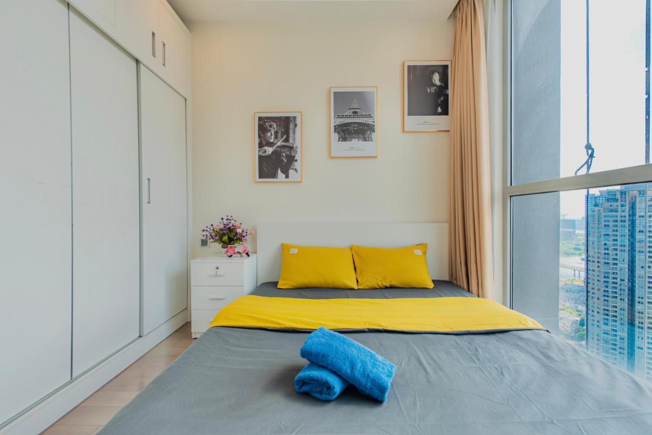 הו צ'י מין סיטי Mott Haven Apart - Vinhomes Central Park, Landmark 81 Area & Ice Rink מראה חיצוני תמונה
