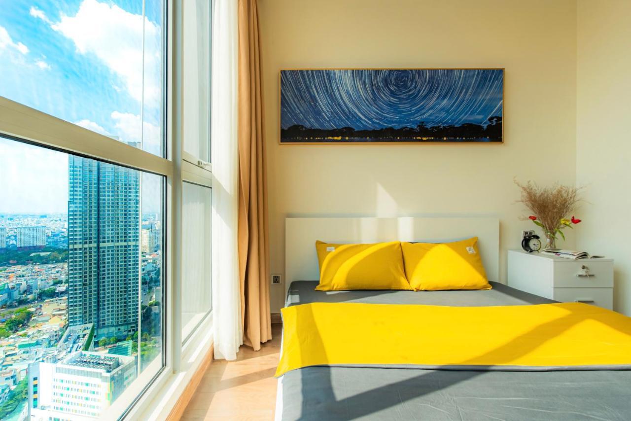 הו צ'י מין סיטי Mott Haven Apart - Vinhomes Central Park, Landmark 81 Area & Ice Rink מראה חיצוני תמונה