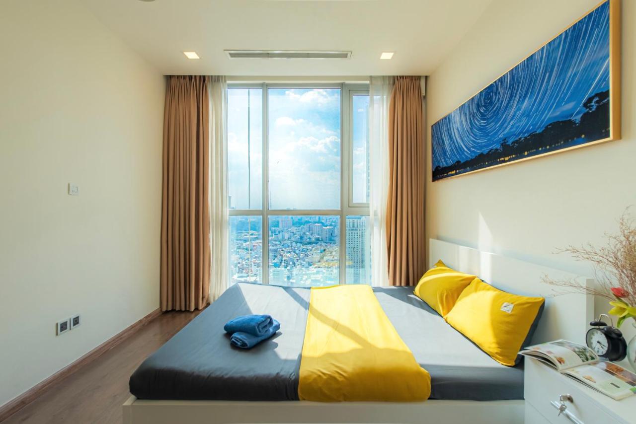 הו צ'י מין סיטי Mott Haven Apart - Vinhomes Central Park, Landmark 81 Area & Ice Rink מראה חיצוני תמונה