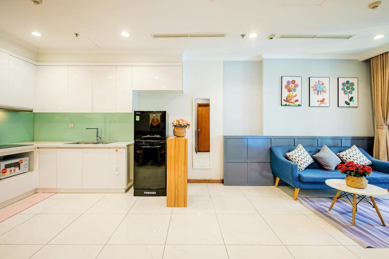 הו צ'י מין סיטי Mott Haven Apart - Vinhomes Central Park, Landmark 81 Area & Ice Rink מראה חיצוני תמונה