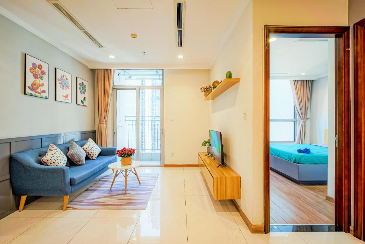 הו צ'י מין סיטי Mott Haven Apart - Vinhomes Central Park, Landmark 81 Area & Ice Rink מראה חיצוני תמונה