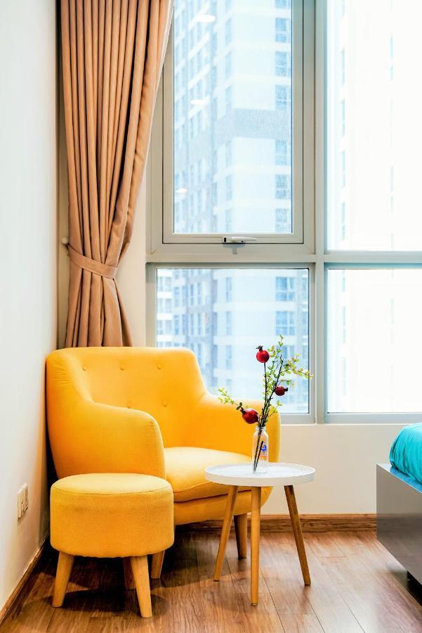 הו צ'י מין סיטי Mott Haven Apart - Vinhomes Central Park, Landmark 81 Area & Ice Rink מראה חיצוני תמונה