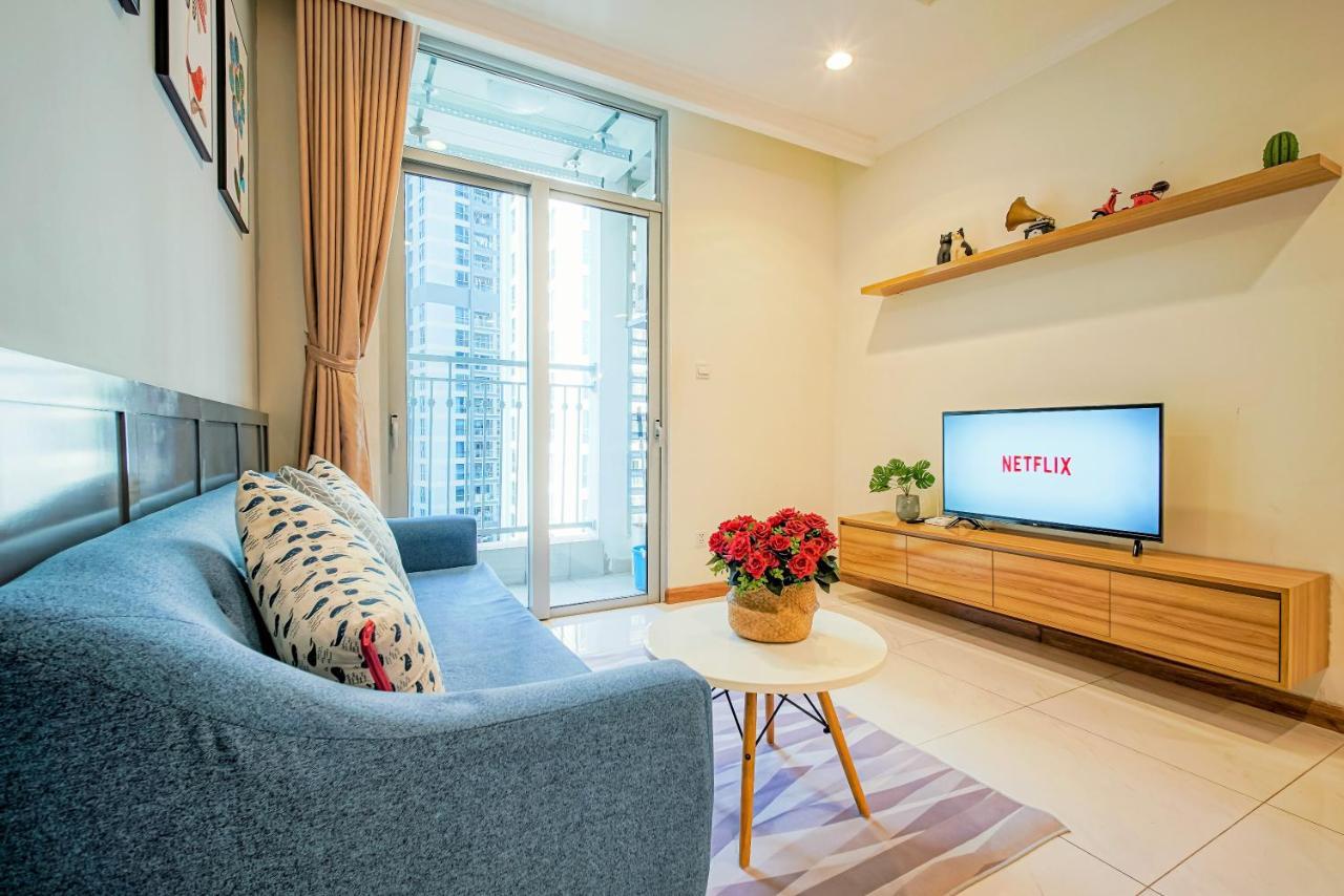 הו צ'י מין סיטי Mott Haven Apart - Vinhomes Central Park, Landmark 81 Area & Ice Rink מראה חיצוני תמונה