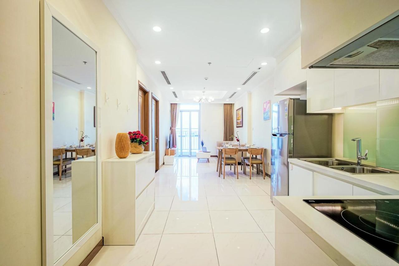 הו צ'י מין סיטי Mott Haven Apart - Vinhomes Central Park, Landmark 81 Area & Ice Rink מראה חיצוני תמונה
