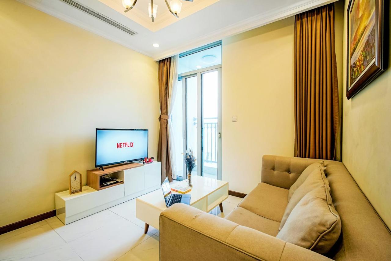 הו צ'י מין סיטי Mott Haven Apart - Vinhomes Central Park, Landmark 81 Area & Ice Rink מראה חיצוני תמונה