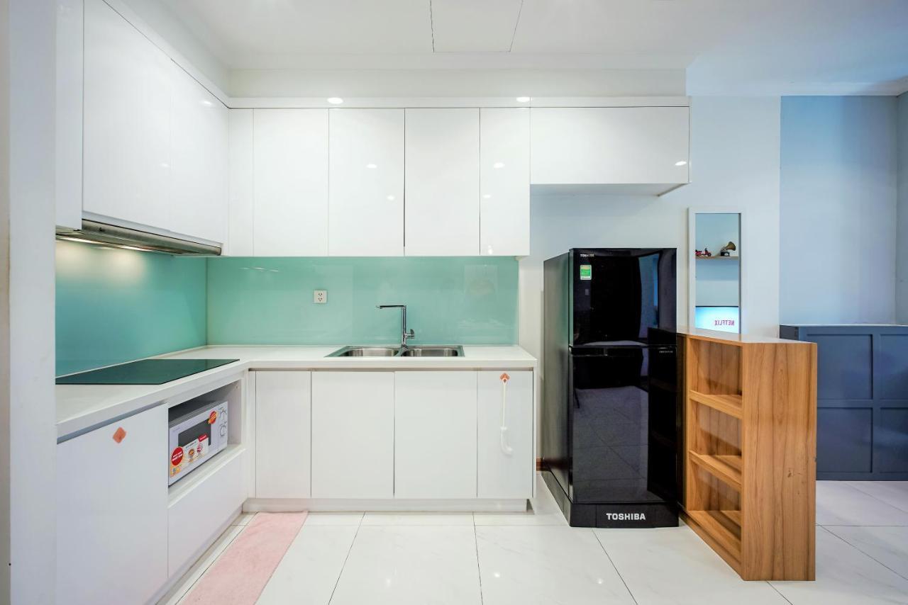 הו צ'י מין סיטי Mott Haven Apart - Vinhomes Central Park, Landmark 81 Area & Ice Rink מראה חיצוני תמונה