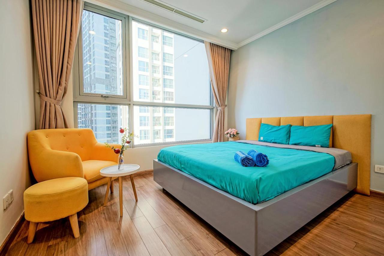 הו צ'י מין סיטי Mott Haven Apart - Vinhomes Central Park, Landmark 81 Area & Ice Rink מראה חיצוני תמונה