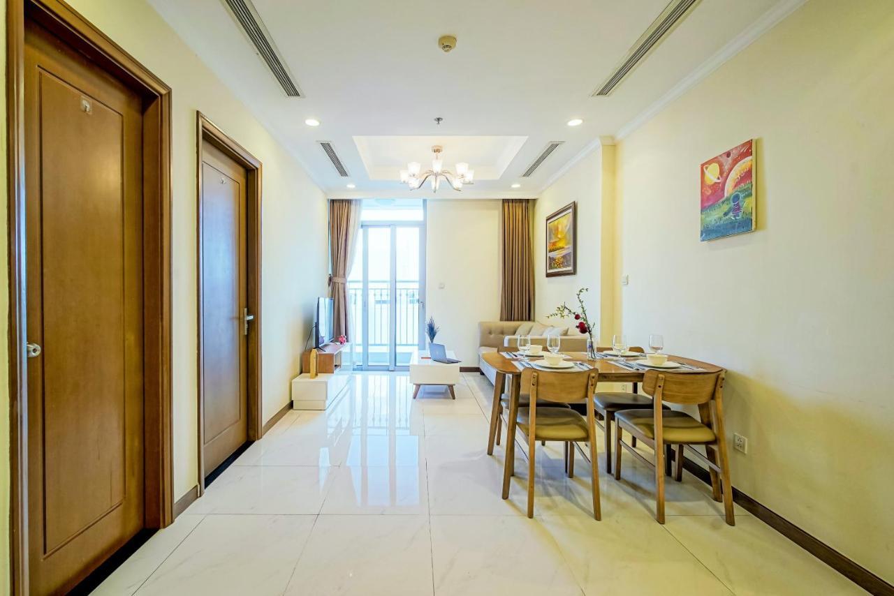 הו צ'י מין סיטי Mott Haven Apart - Vinhomes Central Park, Landmark 81 Area & Ice Rink מראה חיצוני תמונה