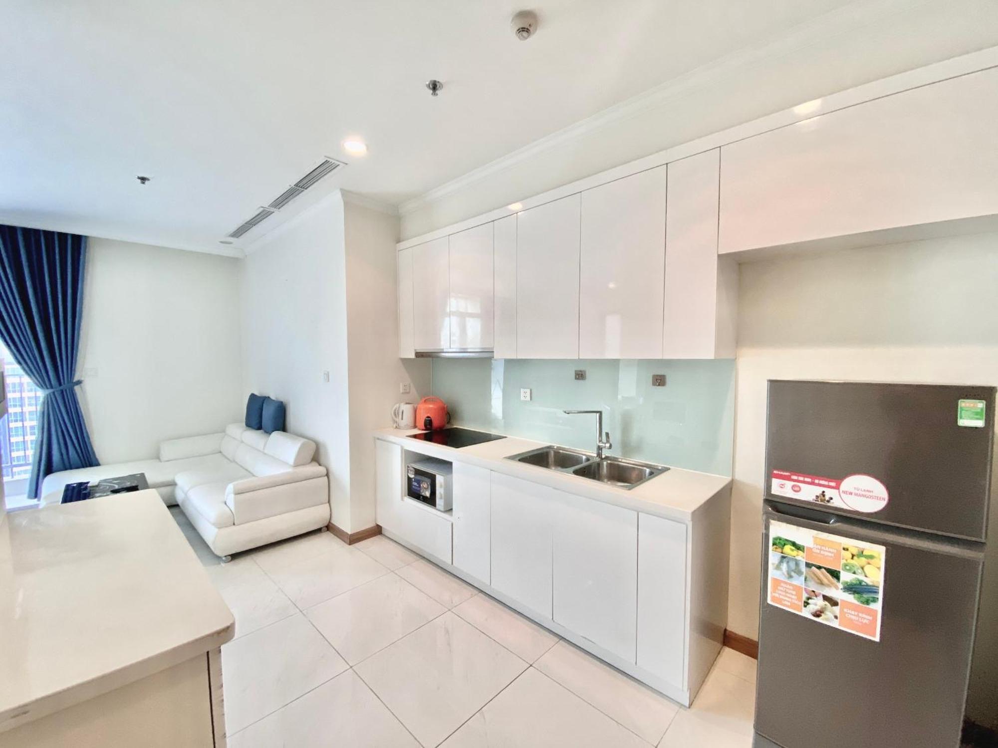 הו צ'י מין סיטי Mott Haven Apart - Vinhomes Central Park, Landmark 81 Area & Ice Rink מראה חיצוני תמונה