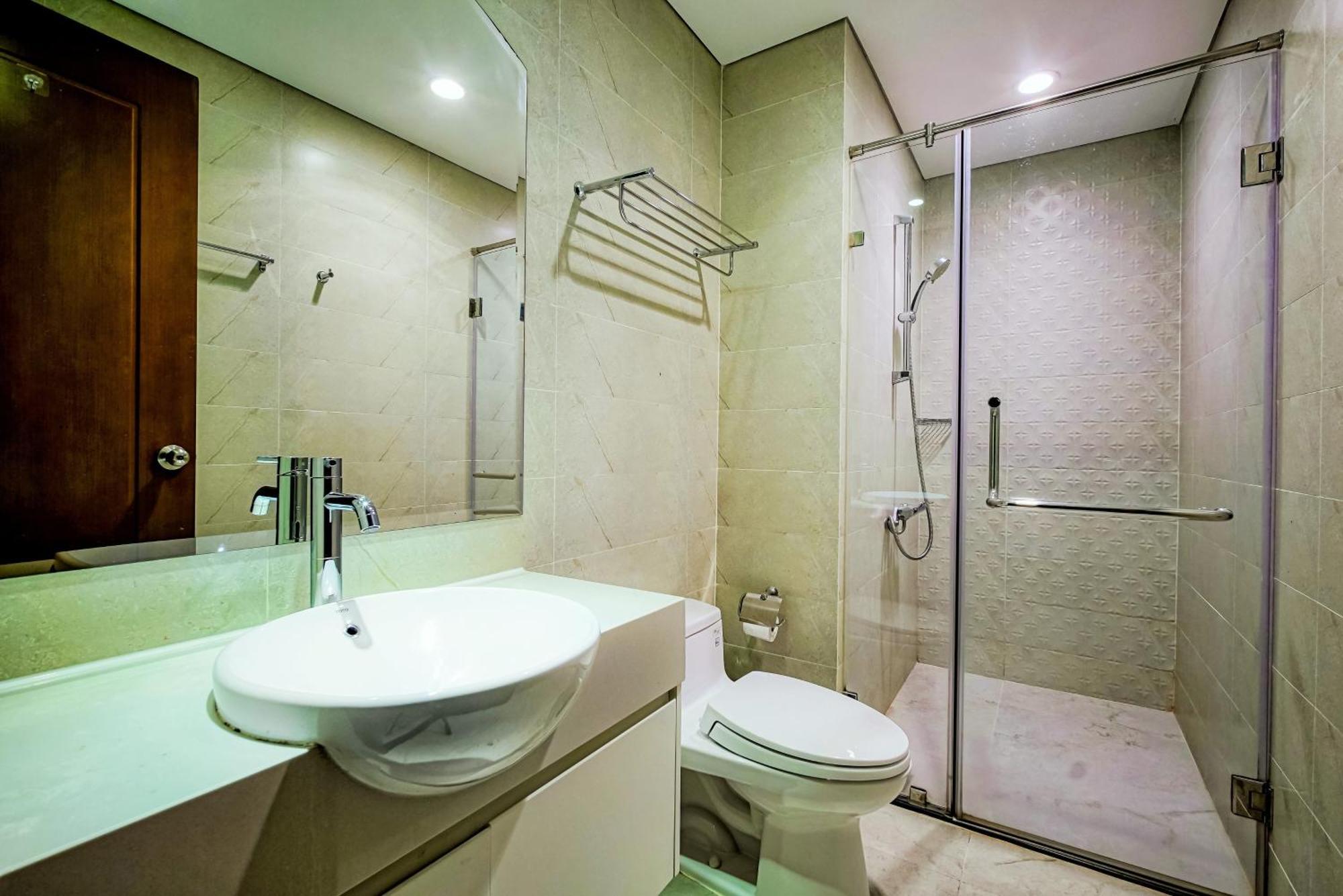 הו צ'י מין סיטי Mott Haven Apart - Vinhomes Central Park, Landmark 81 Area & Ice Rink מראה חיצוני תמונה