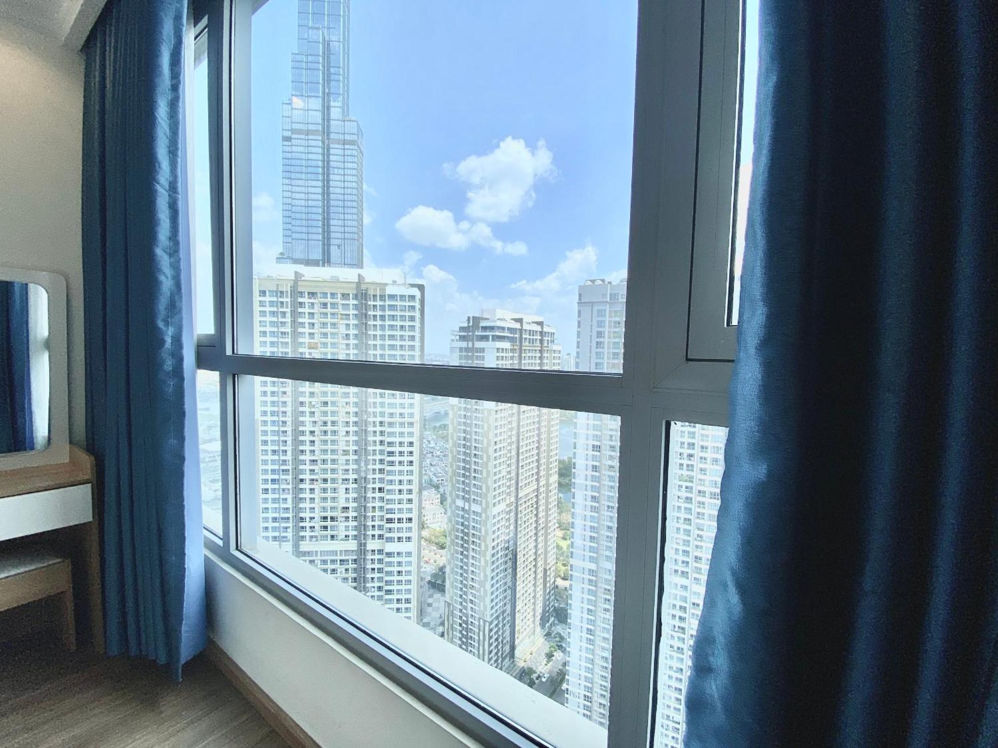 הו צ'י מין סיטי Mott Haven Apart - Vinhomes Central Park, Landmark 81 Area & Ice Rink מראה חיצוני תמונה