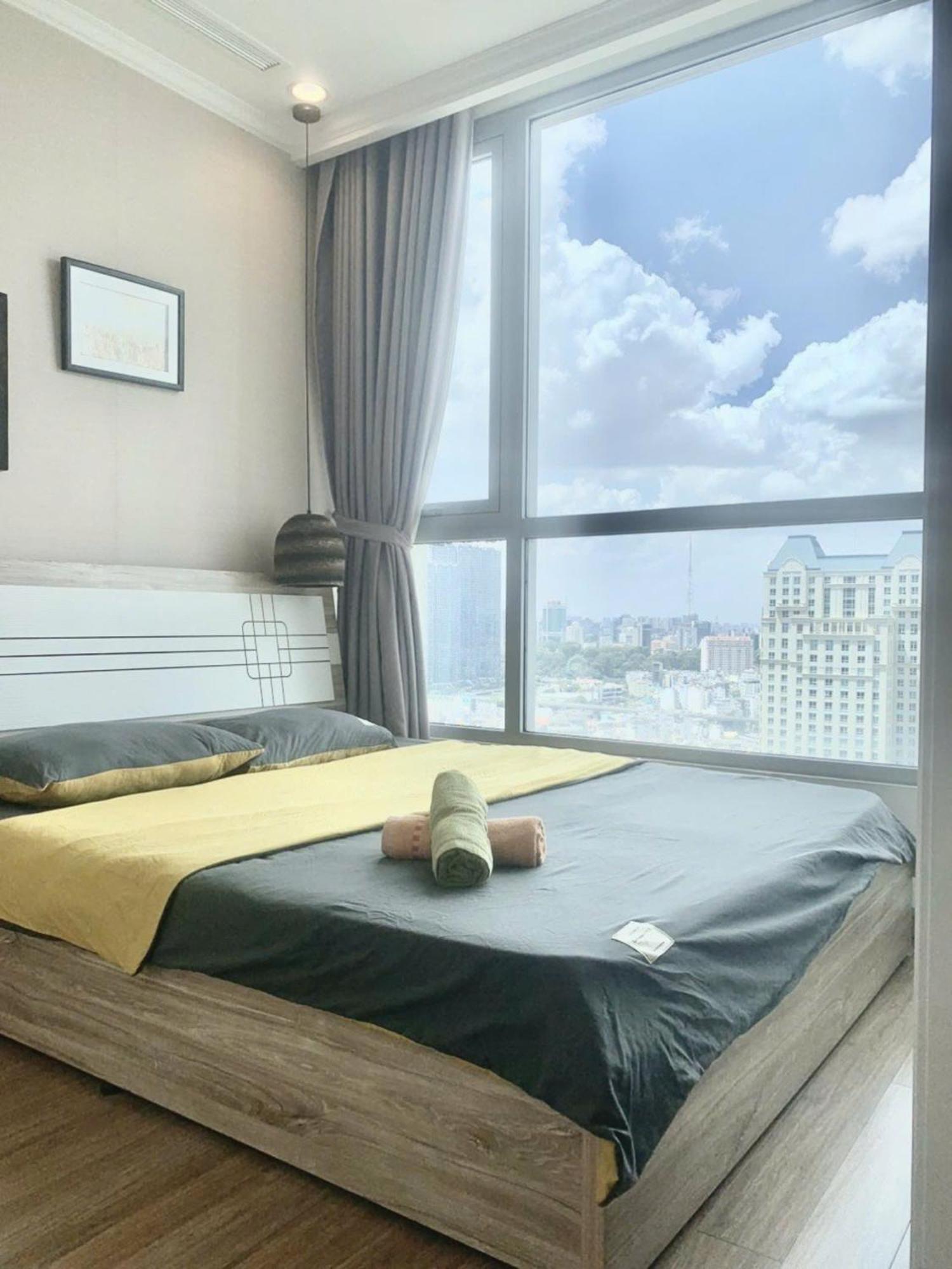 הו צ'י מין סיטי Mott Haven Apart - Vinhomes Central Park, Landmark 81 Area & Ice Rink מראה חיצוני תמונה
